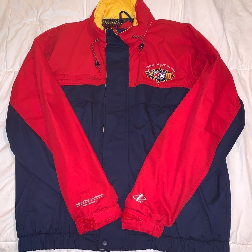 Rare, Vintage 1998 NFL Super Bowl Jacket 🧥